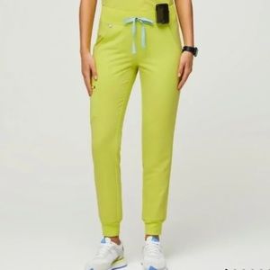 Figs Citrine high waisted Zamora joggers